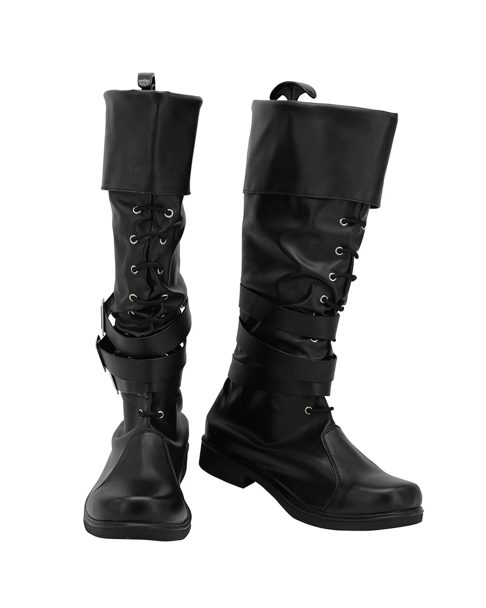 Fantastic Beasts The Crimes of Grindelwald Gellert Grindelwald Cosplay Boots Black Leather Shoes Custom Made Halloween Props