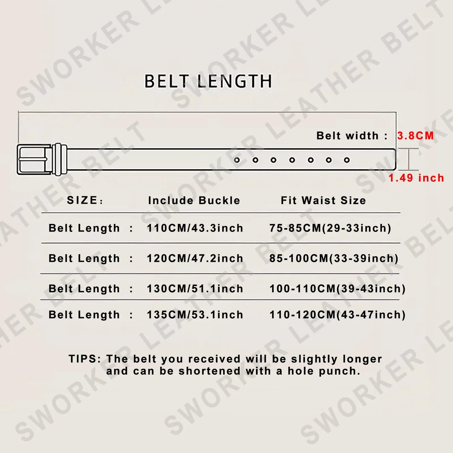 Vintage Genuine Leather Men's Belt With Solid Brass Buckle, Casual Pin Buckle Belt With Gift Box, Thickened Italian Cowhide