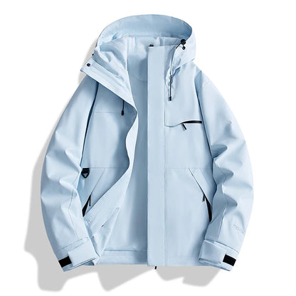 Spring Fall Waterproof Hiking Jacket Women Hooded Hunting Running Trekking Fishing Jackets Outdoor Ride Climbing Windbreaker
