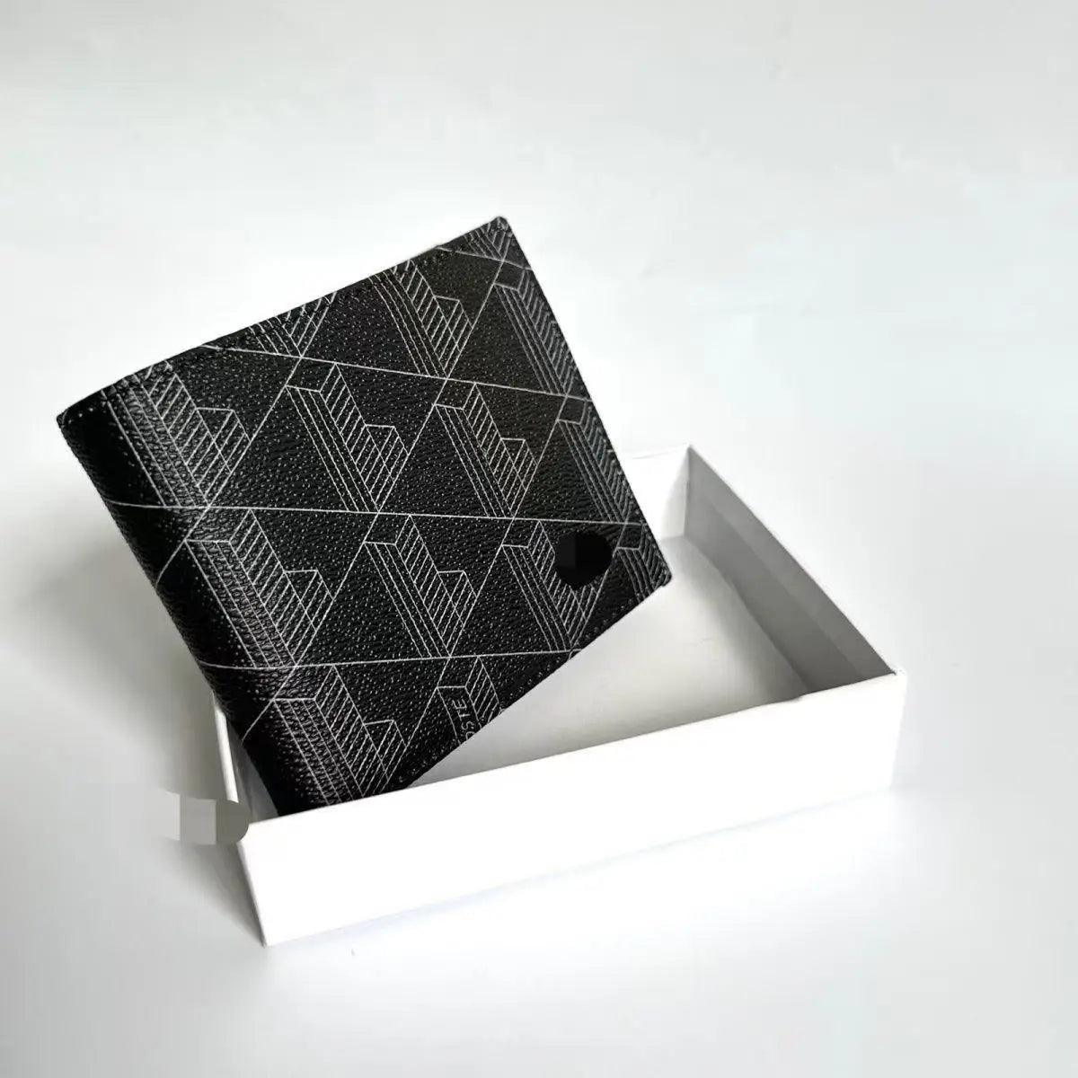 2026 New Fashion Printed Series Double Fold Wallet Premium Mini Wallet for Men and Women