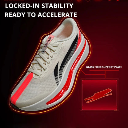 [Suguru Osako Style] Li-Ning Men's RED HARE 9 ULTRA Racing Running Shoes BOOM FIBER  Breathable Light LiNing Sneakers ARPW007