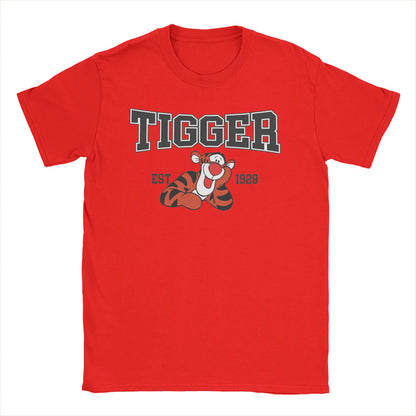 Winnie the Pooh tigger Tee Shirt for Men Women Gift T Shirts  Cotton Clothes
