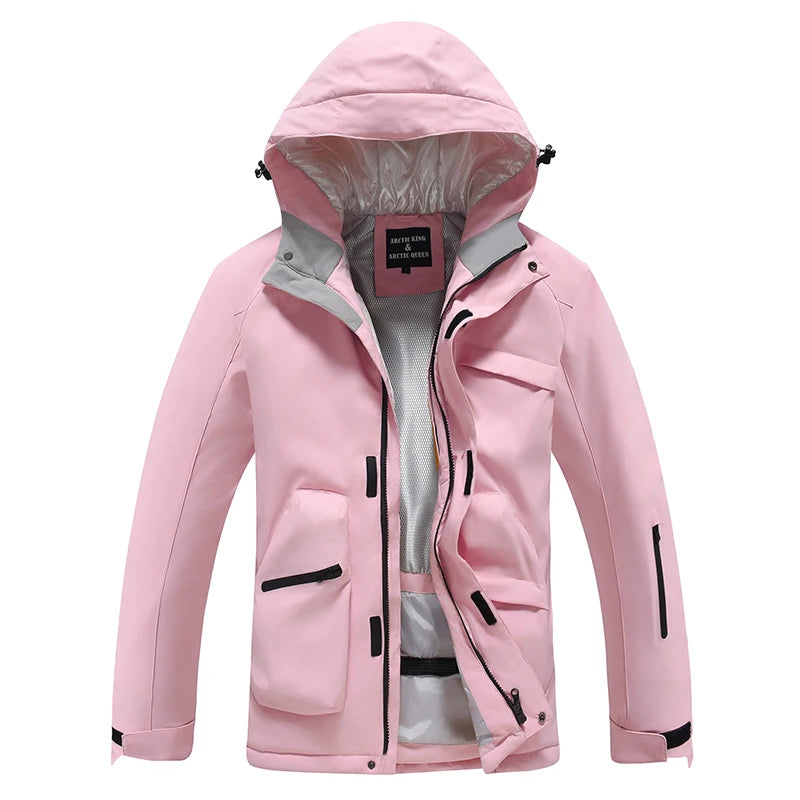 New, Men's and Women's Ski Suit Sets, Waterproof, Snow Costume, Ski Jacket and Pant Set, Outdoor Clothing, Snowboarding, Overall