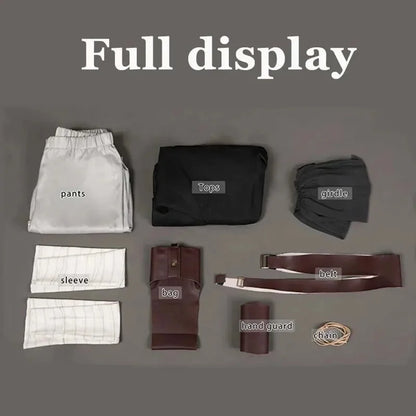 ♥2026 New Costume The Rise of Skywalker Rey Cosplay Uniform Set Adult