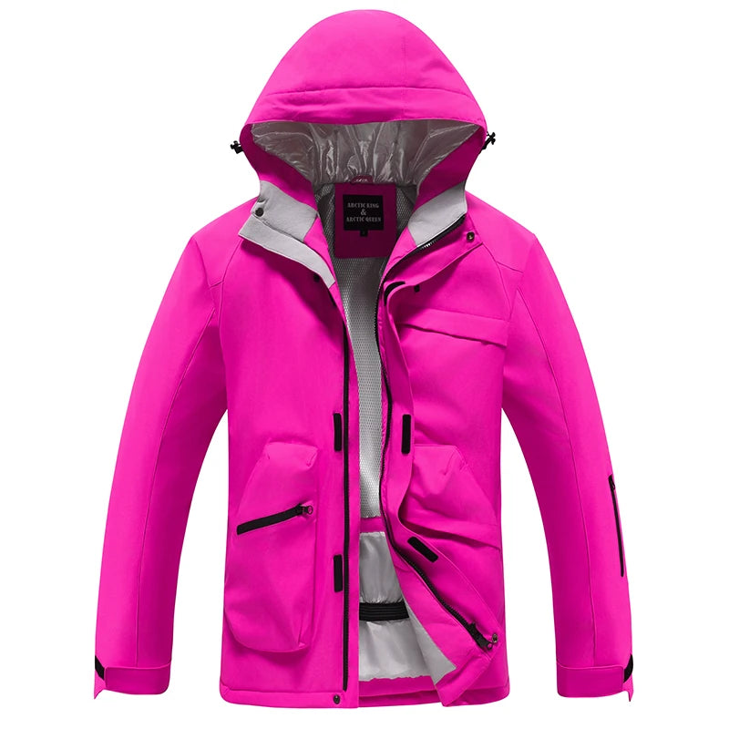 New, Men's and Women's Ski Suit Sets, Waterproof, Snow Costume, Ski Jacket and Pant Set, Outdoor Clothing, Snowboarding, Overall