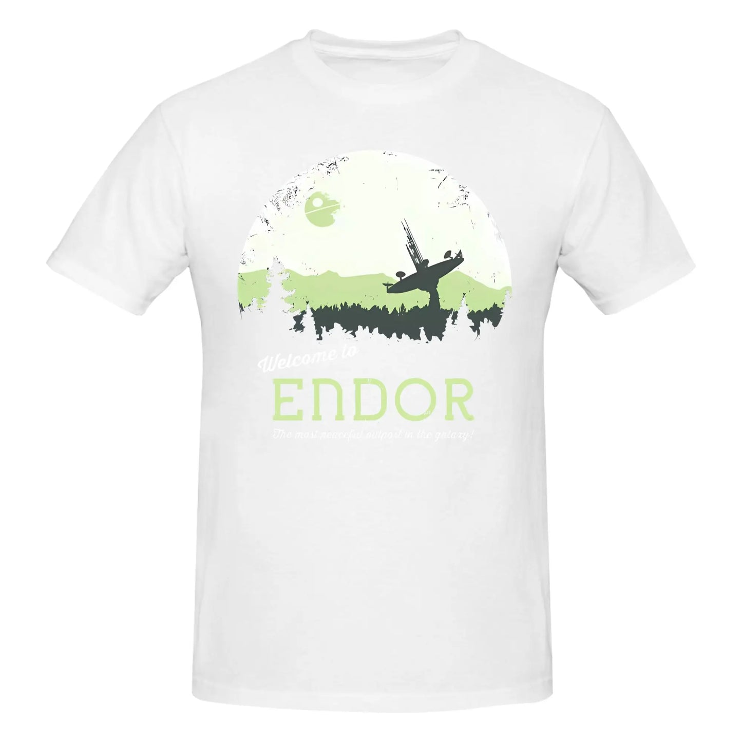 In Stock Welcome to Endor Stars War Unisex Comfortable T-shirt