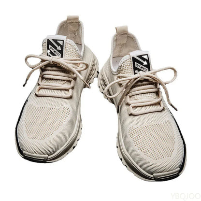 Large Size Spring and Autumn Fashion New Thick Sole Height Increasing Casual Men's Shoes Niche Trend Flat Sports Men's Shoes