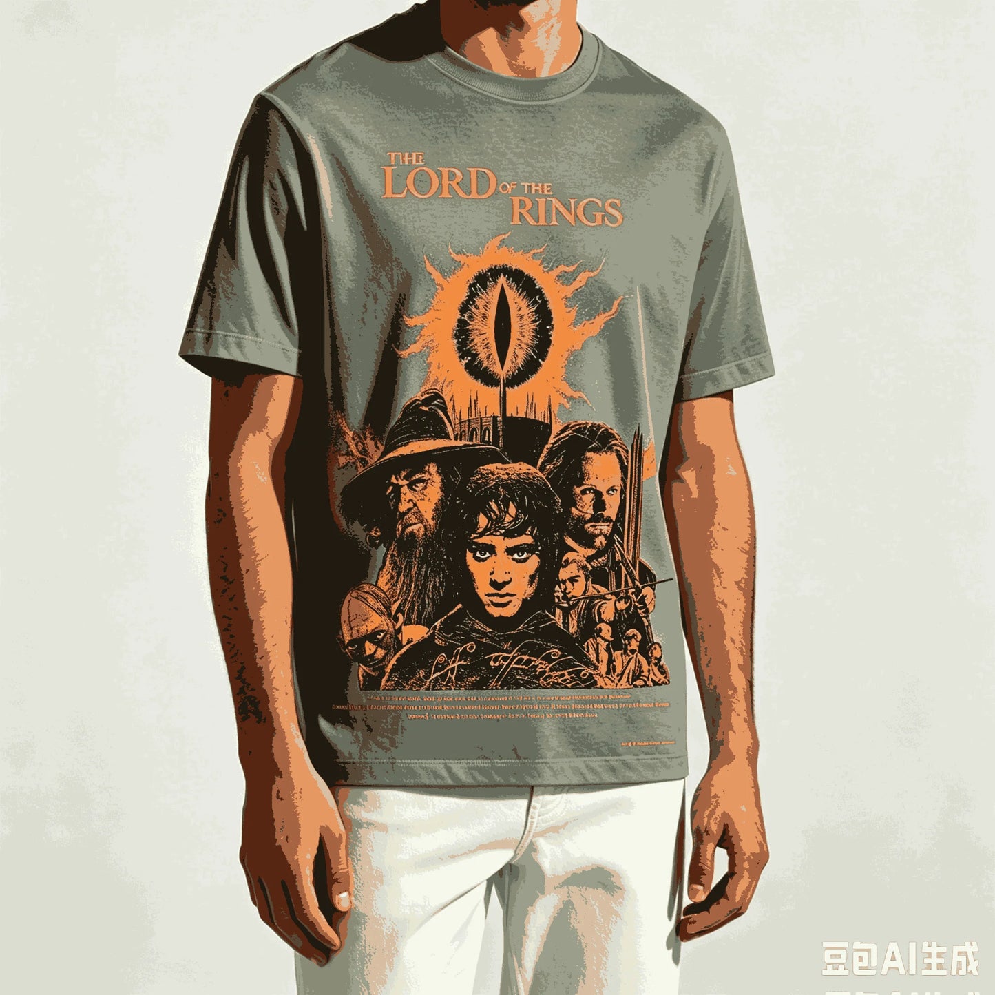 The Lord of the Rings for Fan Gift T-shirt Men Women Harajuku Oversized Unisex Short Sleeve Streetwear high quality Couples soft