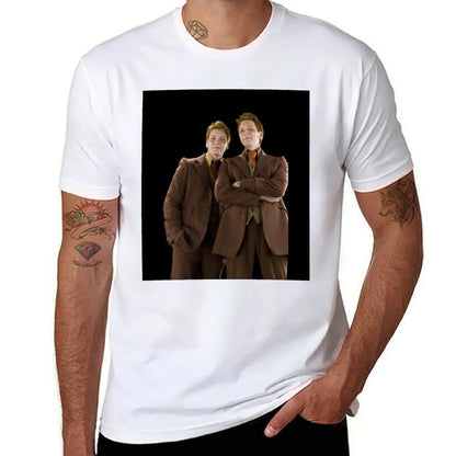 Fred and George Weasley T-Shirt Plus Size Gym Sports T-Shirt