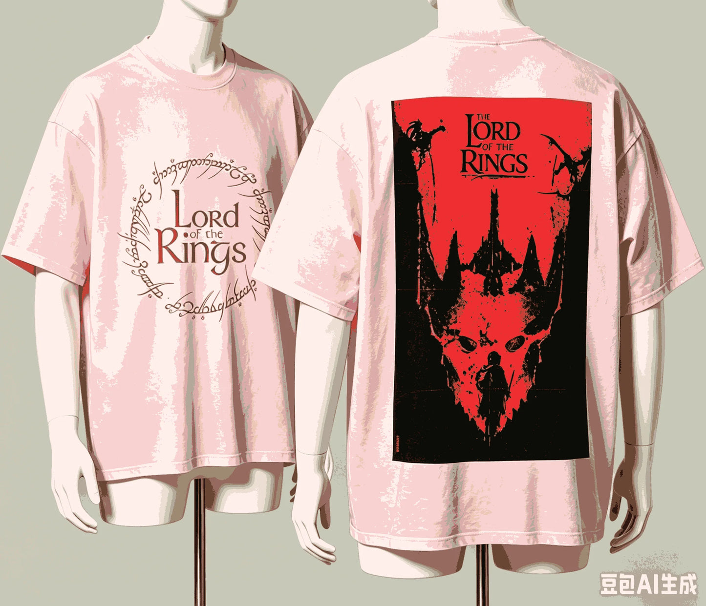 The Lord of the Rings for Fan Gift T-shirt Men Women Harajuku Oversized Unisex Short Sleeve Streetwear high quality Couples soft