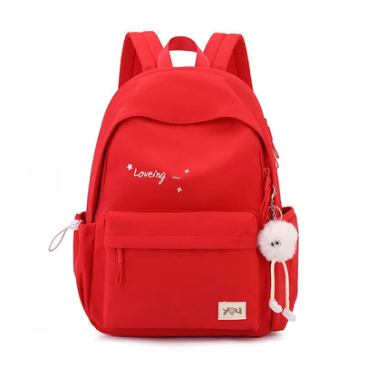 2026 Female Fashion High-Capacity Waterproof College Backpack Trendy Women