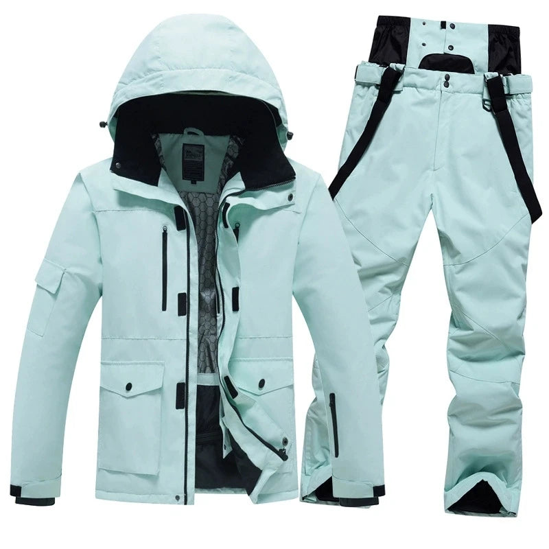 New, Men and Women, Winter Snow Wear, Ski Suit Sets, Snowboarding Suit, Ski Jackets and Pants, Ski Suit Jacket, Snow Clothes
