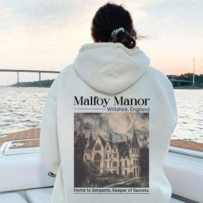 Dramione Hoodie Manacled Fanfiction Fanfic Reading Sweatshirt Dracotok Dark Academia Clothing Wizard School Shirts Trendy Hoodie