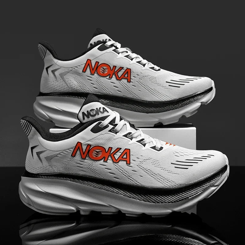 Marathon Running Shoes High Quality Men's Breathable Lightweight Couple Comfort Sports Non-slip Casual Outdoor Training Sneakers