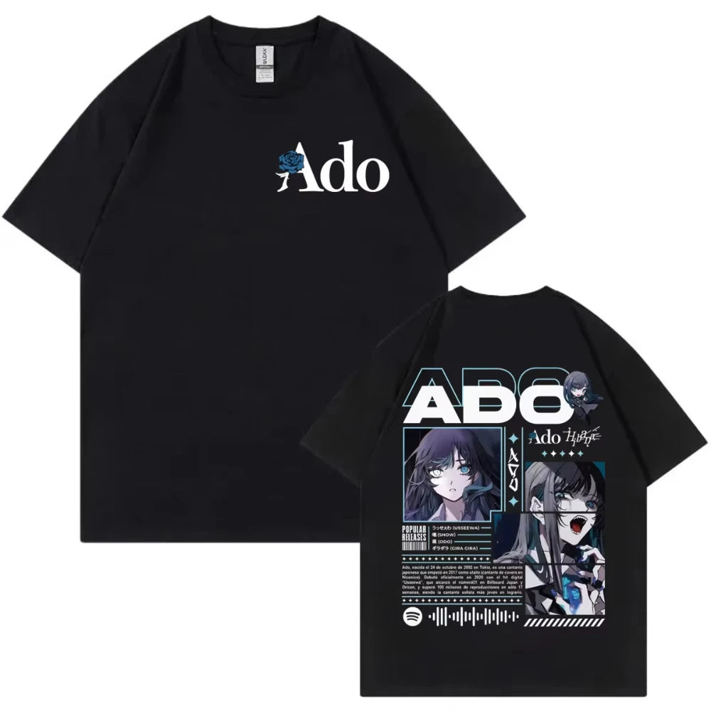 Singer Ado Hibana World Tour 2026 Graphic T-shirts Men Women's