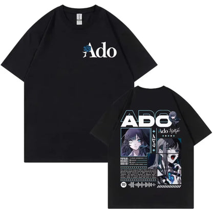 Singer Ado Hibana World Tour 2026 Graphic T-shirts Men Women's