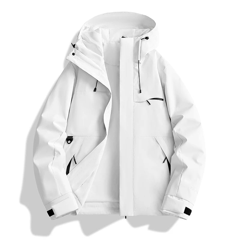 Spring Fall Waterproof Hiking Jacket Women Hooded Hunting Running Trekking Fishing Jackets Outdoor Ride Climbing Windbreaker