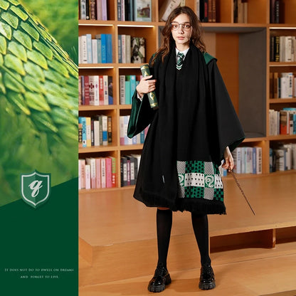 Shawl Gryffindor Slytherin Thickened Warmth Halloween Party Cosplay Scarf Decoration Gift Toy Around Harris Movies