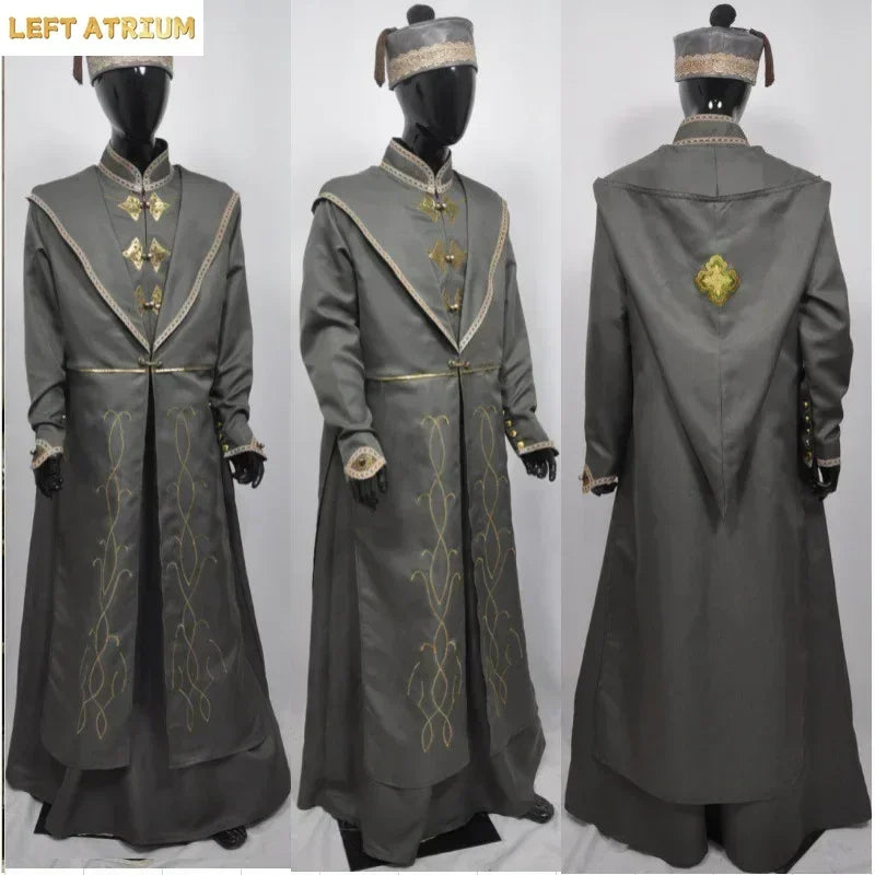 New 2025 A High quality Halloween Costume Potter Costume Dumbledore Cos Albus Anime Principal Wizardry Costume i1k5u