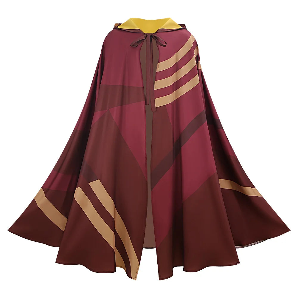 Magic Wizard Cloak Robe Halloween Cosplay Stage Performance Costume