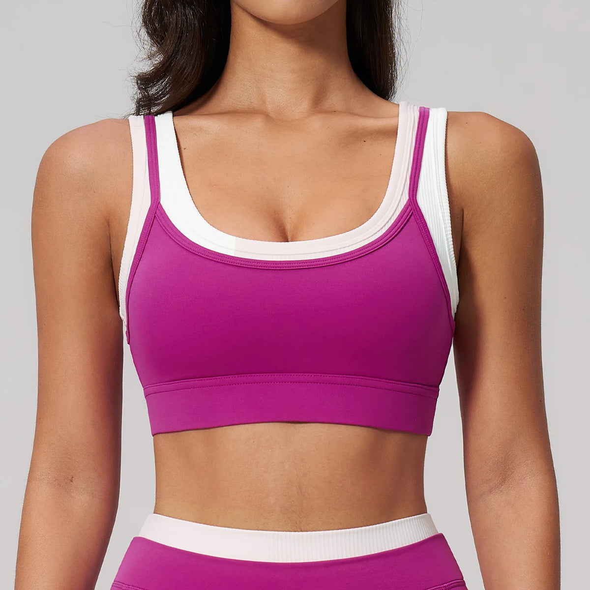 Woman Sport Bra Top Breathable Brassieres Removable Pad Sports Bras Running Gym Clothing Sports Underwear For Women Yoga Bra