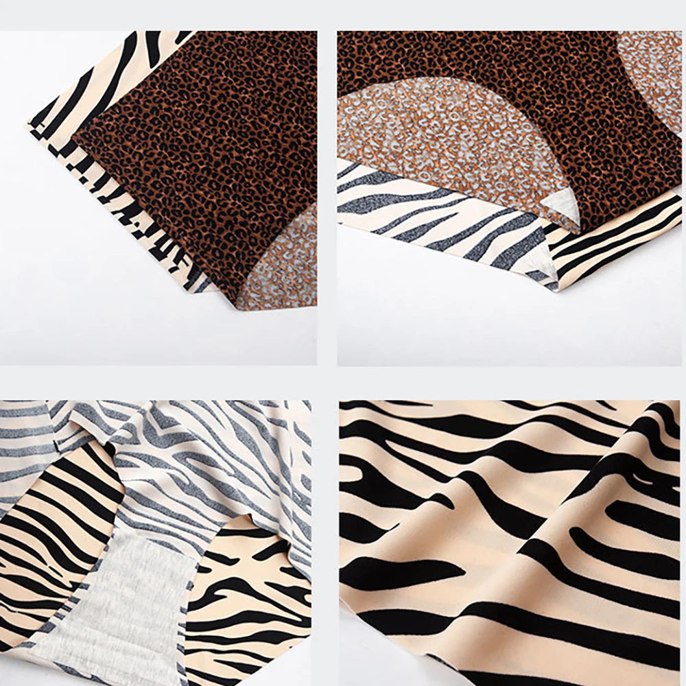 6PCS Women's Seamless Ice Silk Panties Female High Waist Plus Size