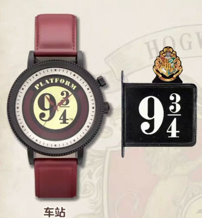 Original In-Stock Harry Potte Series Watch Blind Box Quartz Wristwatch Anime Peripheral Trendy Watch Creative Collectible Gift