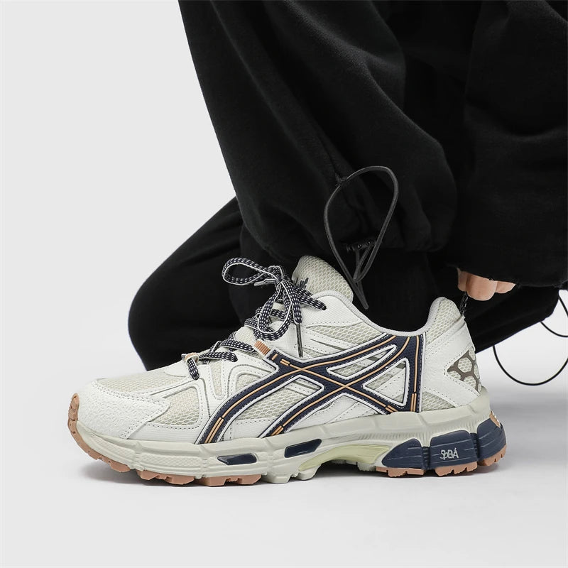 New Men Casual Shoes Outdoor Breathable Running Fashion Walking Leisure Lace-up Jogging Loafers Brand Sneakers Blade Comfortable