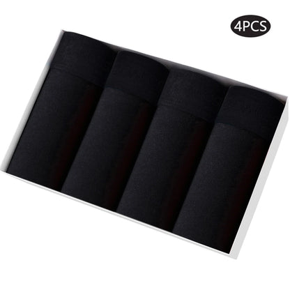 4pcs print Boxer's man underwear sexy soft cotton underpants men boxer briefs shorts BONITOS Brand High Quality