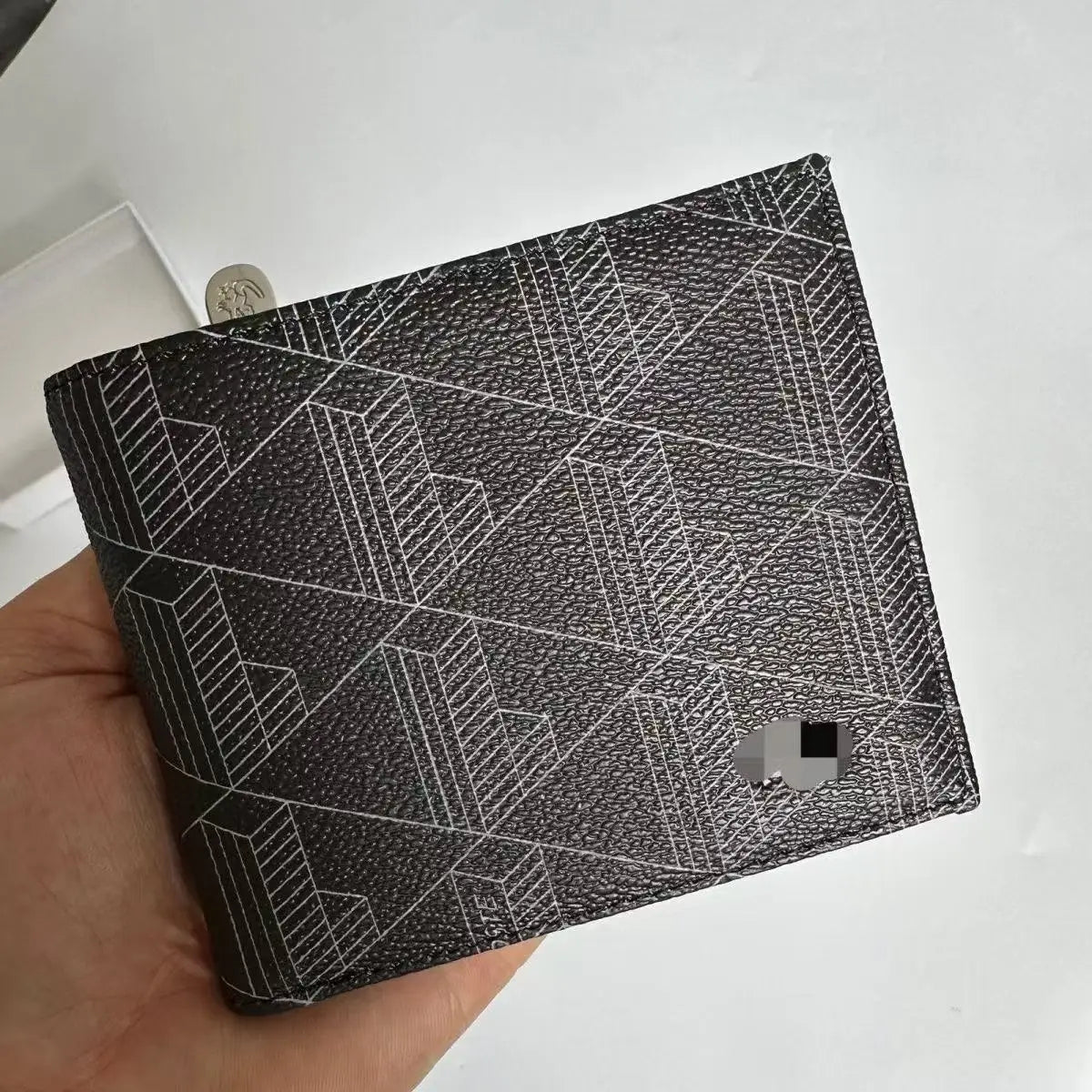 2026 New Fashion Printed Series Double Fold Wallet Premium Mini Wallet for Men and Women