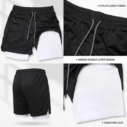 Men's UFC GYM 2-in-1 Compression Shorts