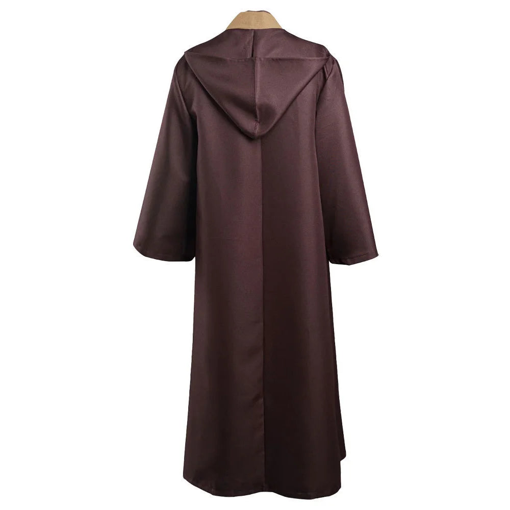 Obi Wan Kenobi Jedi Cosplay Costume Adult Unisex Coat Friar Uniform Robe Full Set Accessories Halloween Carnival Outfits