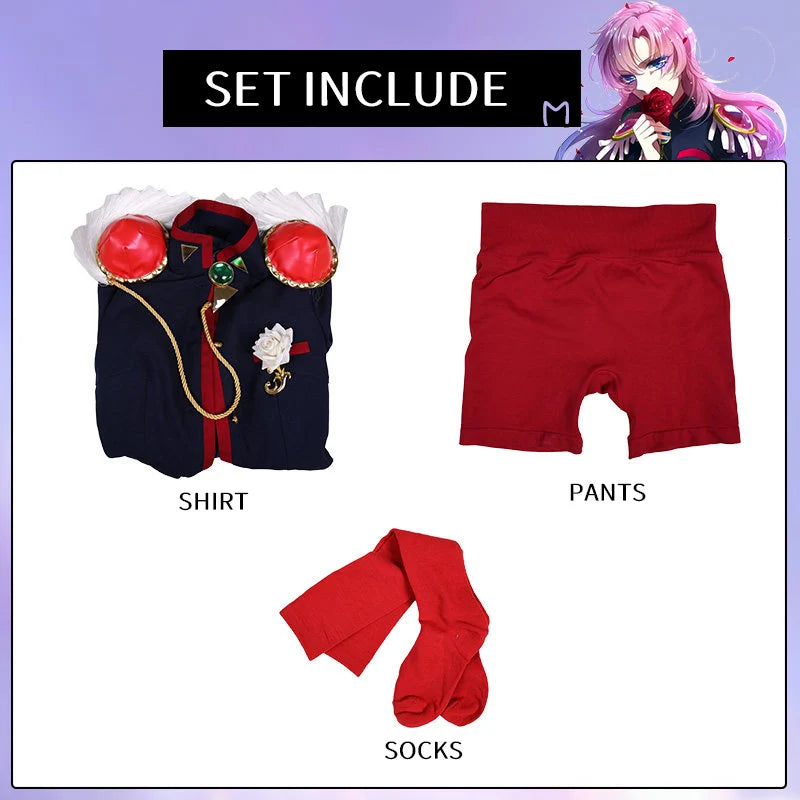 Revolutionary Utena‌ Tenjo Utena Cosplay Costume Full Set Carnival Uniform Halloween Party Masquerade Women Game