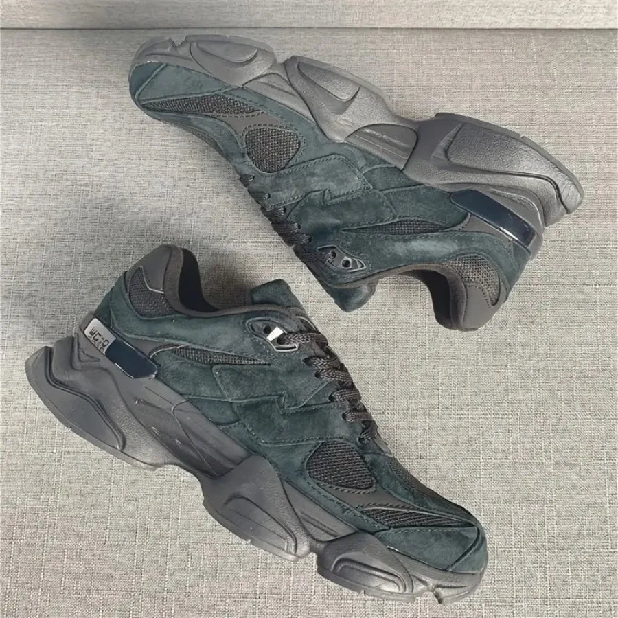 Vintage Commuter 9060 Men's Shoes Little Elephant Hoof Dad Shoes Thick-Soled Height-Increasing Wear-Resistant Versatile Sneaker