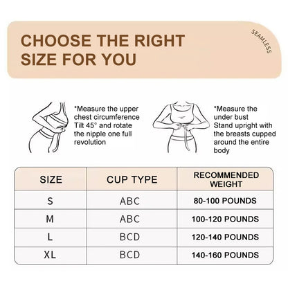 Front Cross Seamless Wireless Full Coverage Support Bra Posture Corrector Soft Gather Shape Woman Underwear Sport Sexy Lingerie