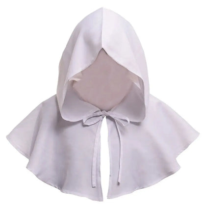 Fancy Party Multipurpose Adult Carnival Witch Wizard Unisex Party Coat Short Cloak Hooded Cape Hooded Cloak