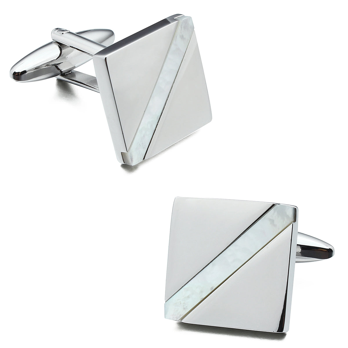 Luxury Stone Cufflinks for Mens Shirt High Quality Brand French Shirt Cuff Links Wedding Party Jewelry Low Price Promotion
