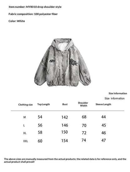 Autumn Winter New Men's Tide Original Design Techwear High Street Fashion Trend Vintage Jacket Chic Casual Coats Ins