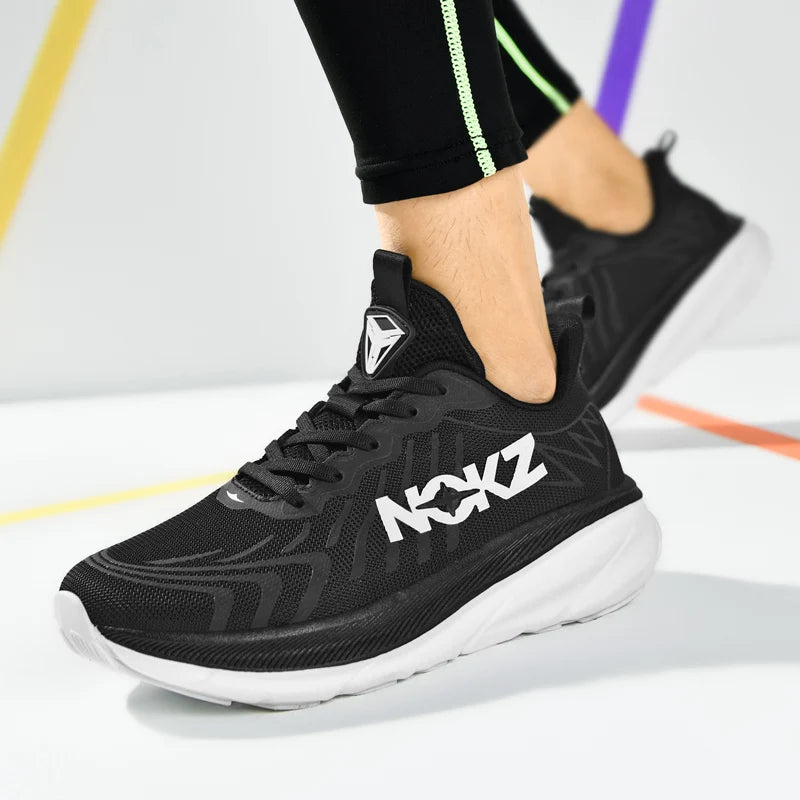 New men's running shoes fashion breathable casual sports shoes light outdoor anti-slip shock-absorbing walking shoes women 36-45