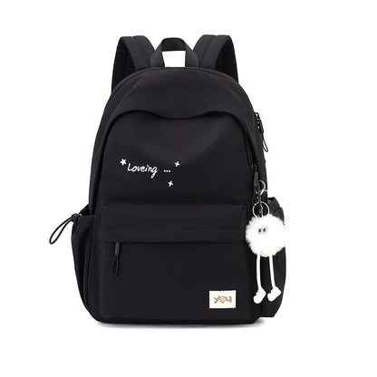 2026 Female Fashion High-Capacity Waterproof College Backpack Trendy Women