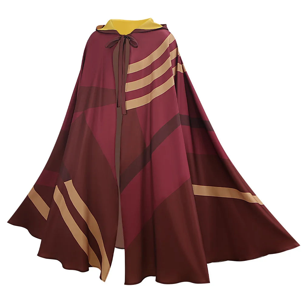 Magic Wizard Cloak Robe Halloween Cosplay Stage Performance Costume