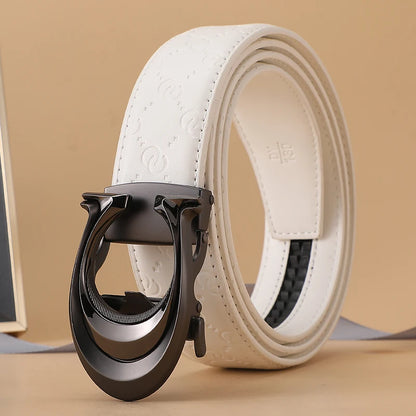 High Quality 34mm Designers Business Mens belt Luxury Brand Famous Male brand Belt Buckle Canvas Leather Belt for Women ieans