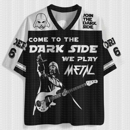 New Star Wars American Mesh Sports Jersey for Adults, Breathable and Casual Street Science Fiction Fan T-shirt