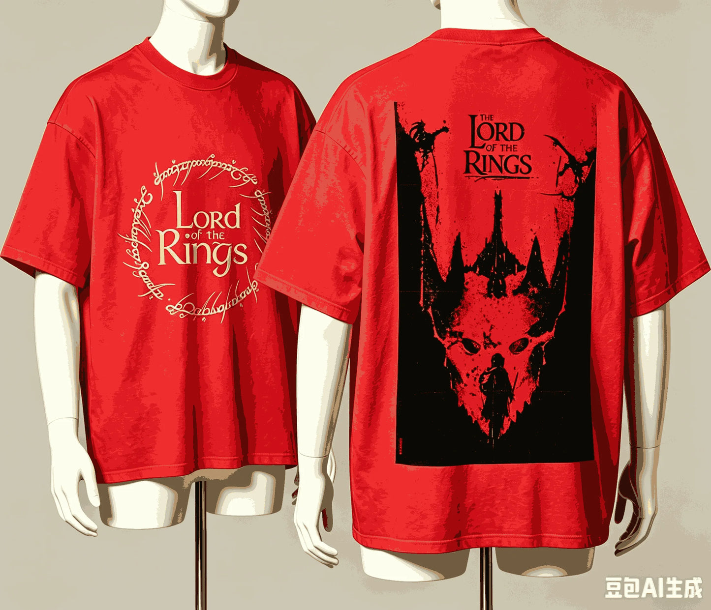 The Lord of the Rings for Fan Gift T-shirt Men Women Harajuku Oversized Unisex Short Sleeve Streetwear high quality Couples soft