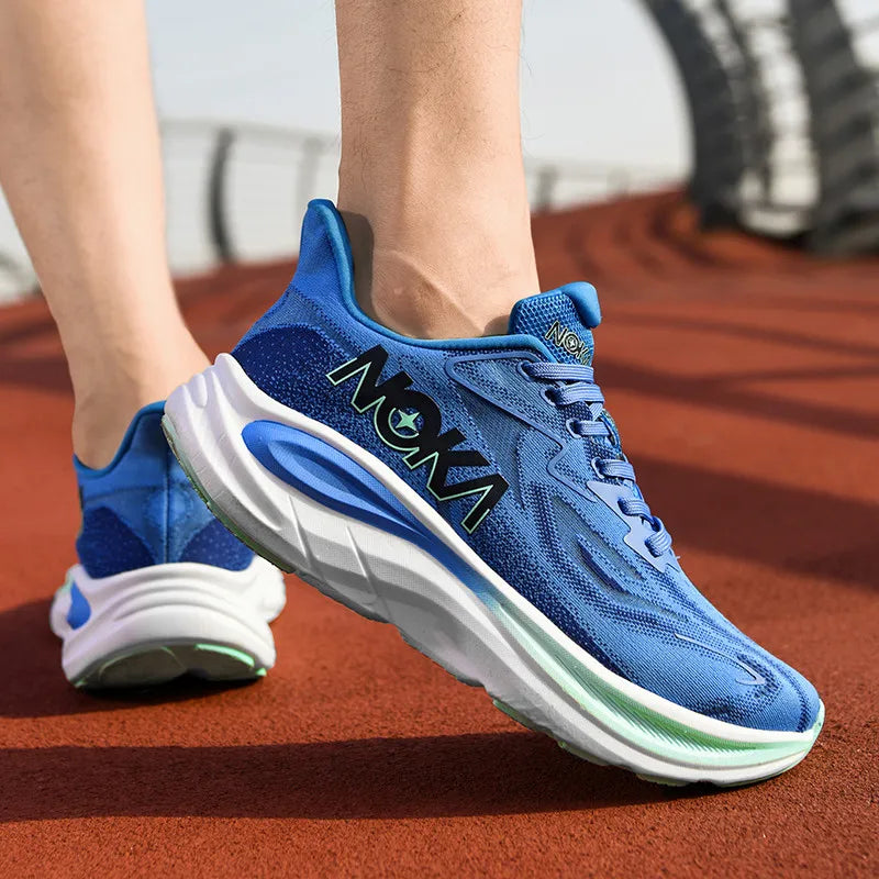 Running Shoes Carbon Board Speciality Marathon Men Sports Breathable Lightweight Women's Comfortable Athletic Nonskid Sneakers