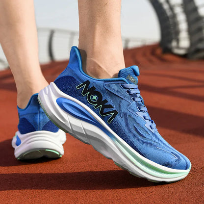 Running Shoes Carbon Board Speciality Marathon Men Sports Breathable Lightweight Women's Comfortable Athletic Nonskid Sneakers
