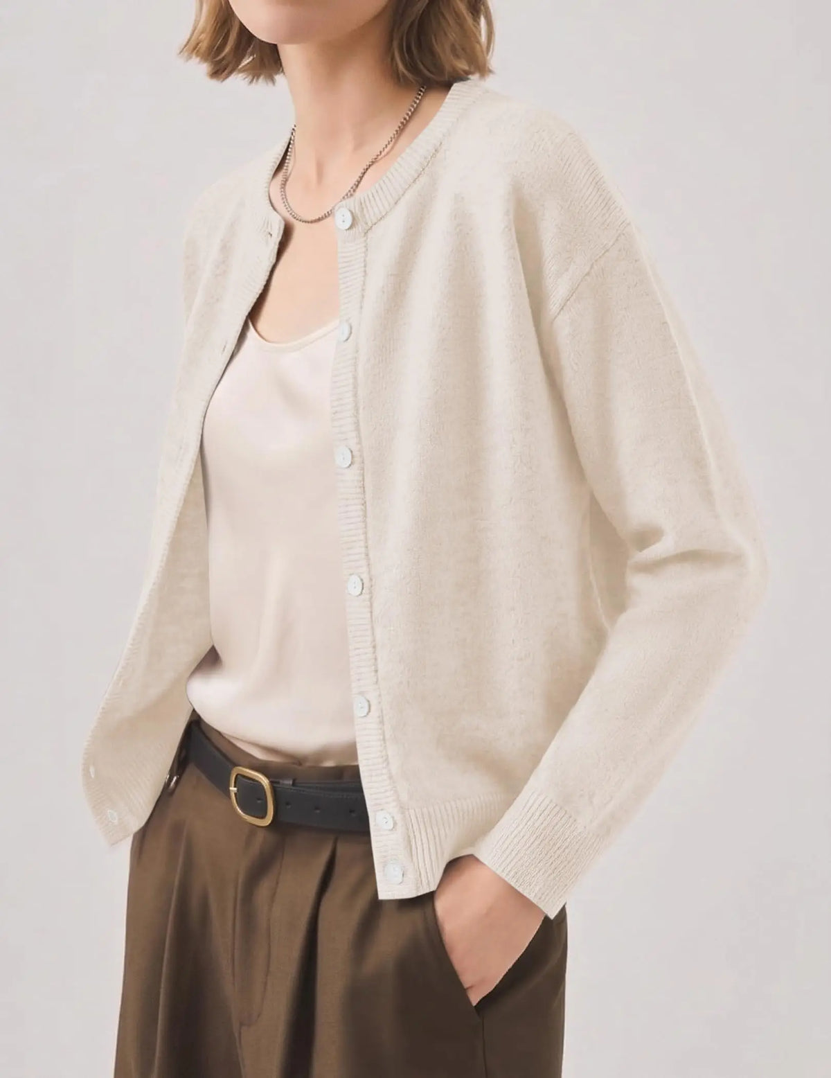 Cardigan Sweaters for Women Open Front Knitted Sweater Business lightweight Casual Fall Outfits