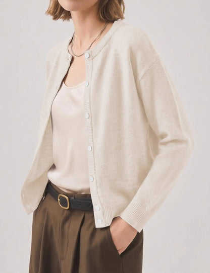 Cardigan Sweaters for Women Open Front Knitted Sweater Business lightweight Casual Fall Outfits
