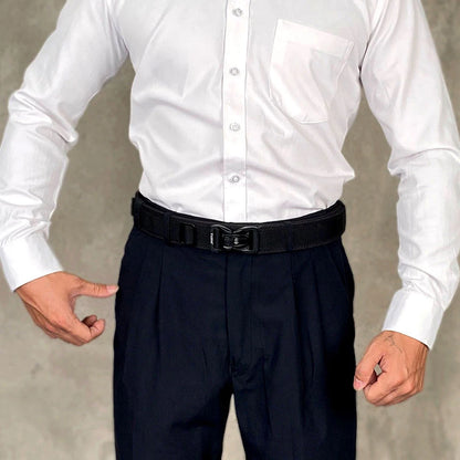 KOLBER 105cm/115cm Rigid Tactical Belt for Men Metal Buckle Quick Release Police Duty Belt Thick Nylon Casual Trouser Girdle