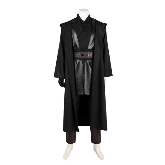 Disguise Wear Men Knight Anakin Skywalker Cosplay Costume Fantasia Cloak Set Suit